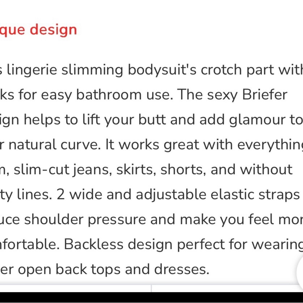 Set of (3) Black Seamless Shape-Wear Bodysuit🖤 - Picture 10 of 10